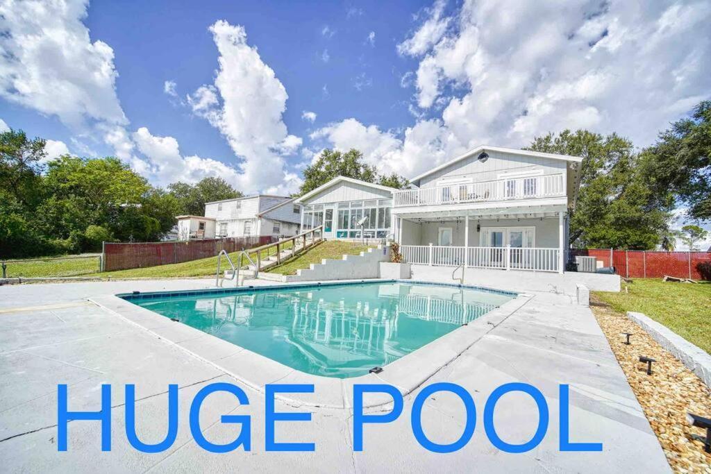 Stylish Lake Home With Huge Pool, Arcade With Ps5,And Theater Just 5 Min From Legoland Winter Haven Buitenkant foto